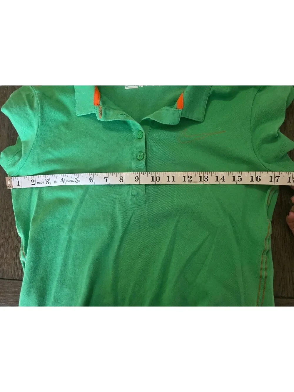 Nike Golf Dri-FIT Green Polo Shirt Medium